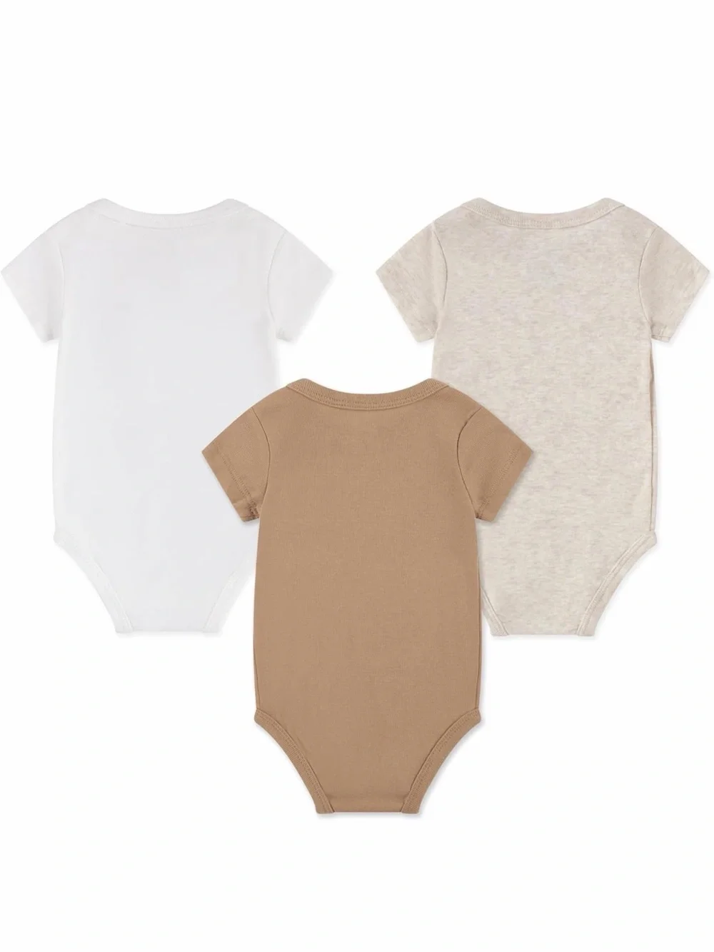 Nike Baby Newborn 3 Pack Bodysuits NWT Neutral Essentials Short Sleeve Onesies